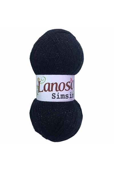 Lanoso Πλεξούδα Μαύρη Σπόρι 6060 - Σχοινί