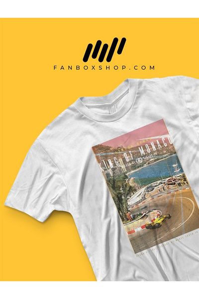 FANBOX SHOP Μπλουζάκι King Of Monaco Ayrton Senna