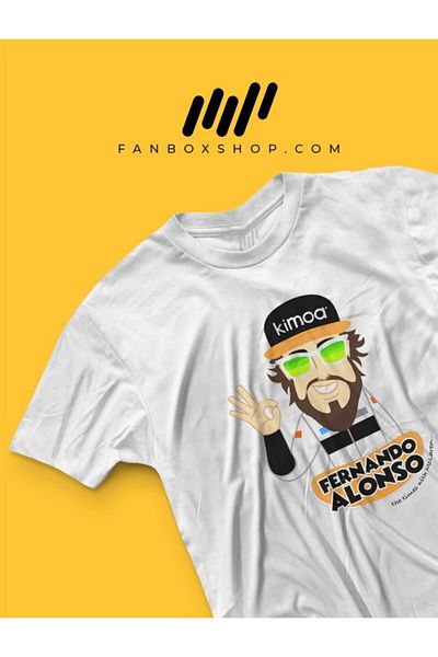 FANBOX SHOP Μπλουζάκι Fernando Alonso Mclaren