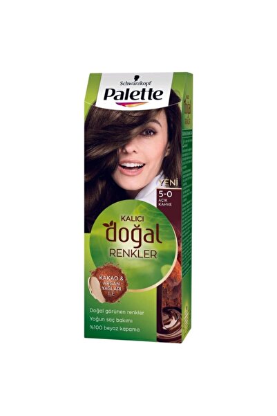 Palette Kalıcı Doğal Renkler 5-0 Açık Kahve