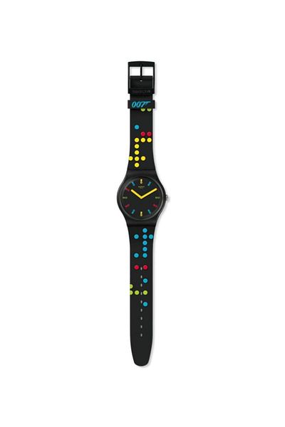 Swatch James Bond Dr No - Suoz302 Model Wrist Watch
