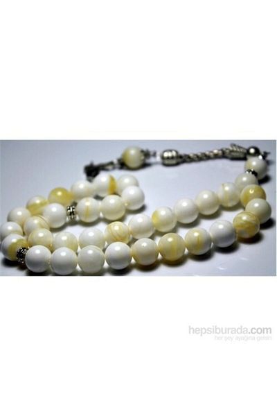 RD EKOAVM 8 Mm Globe Cut Shell Stone Rosary