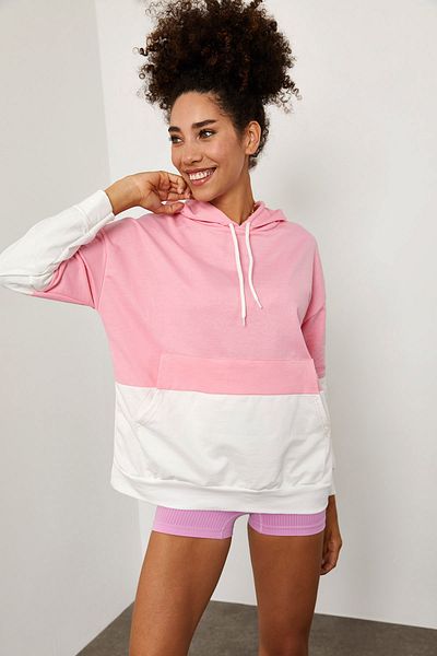 XHAN Sweatshirt - Rosa - Regular Fit