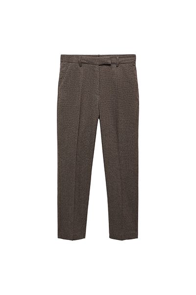 MANGO Woman 67060471 Model Gray Women's Trousers