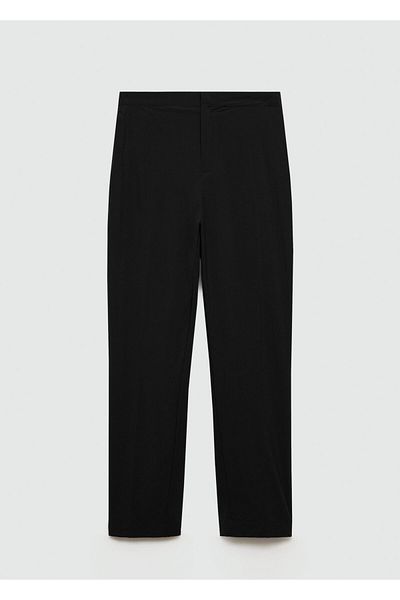 MANGO Women's Black Pants57050293