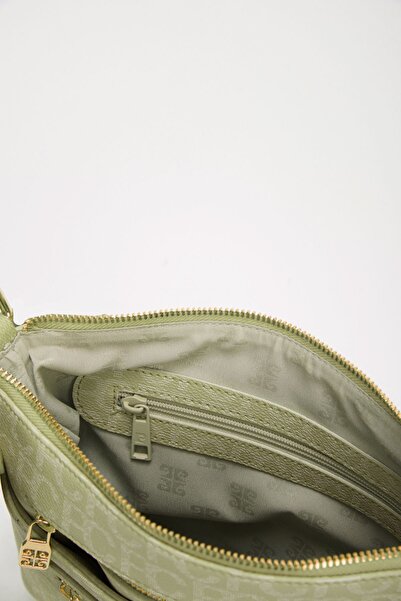 Pierre Cardin Laurel Green Women's Shoulder Bag 05Po24Y1753