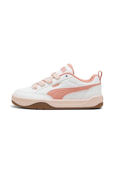 Puma حذاء PUMA Park Lifestyle - أبيض، وردي Deeva، وردي قانوني
