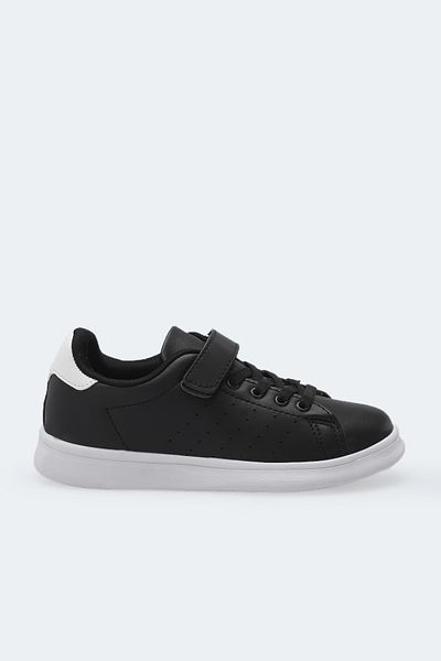 TRENDYOL SHOES Pantofi sport negri cu un singur velcro pentru copii unisex TAKAW25SN00036