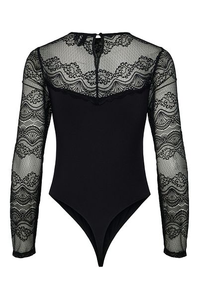 PIECES Pcsinna Ls - Bodystocking Noos Design