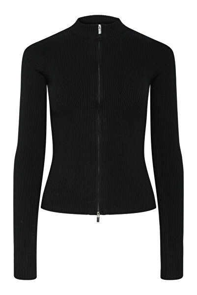 PIECES CARDIGAN FEM KNIT VLE50/PL28/NYL22