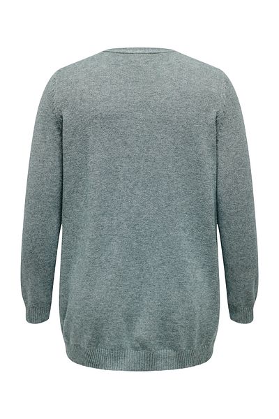 Only Carmakoma Kardigan dzianinowy LDS - kieszeń z przodu, prosty dół, tylko model nr 15174274