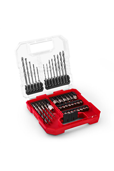 Einhell L-CASE 40 parçalı uç ve matkap seti