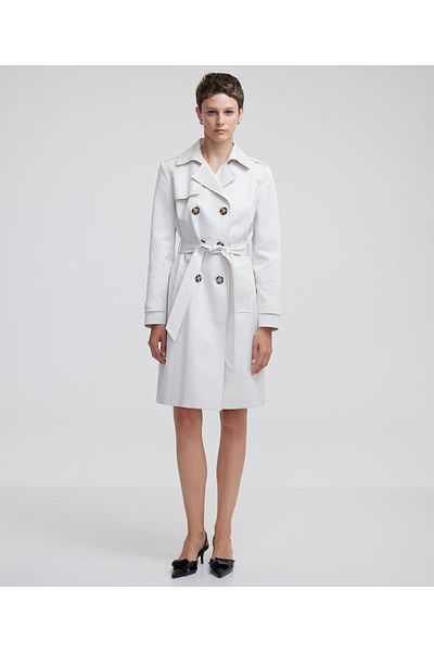 White trench coat womens on sale