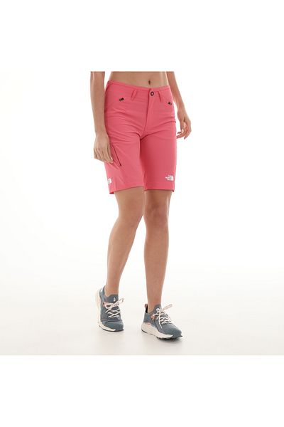 THE NORTH FACE F0A826CN0T1-R - The North Face W Speedlight Slim Fit Straight Short Women's Shorts and Capri Pink
