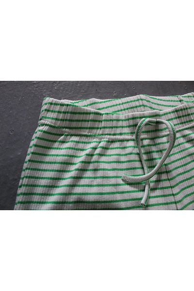 Org Marka Store FLEUR Waist Elastic Sus Laced Pocketless Combed Cotton Short