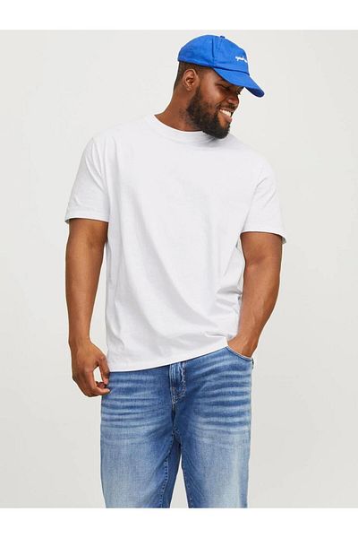 Jack & Jones JACK&JONES 12250623 Basic - 100% βαμβακερό μπλουζάκι με κοντό μανίκι με λαιμόκοψη 0