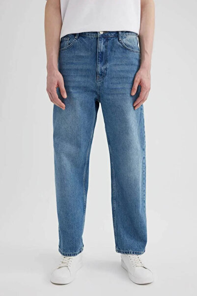 DeFacto Men's Jean Trousers Indigo B5783Ax/Nm28