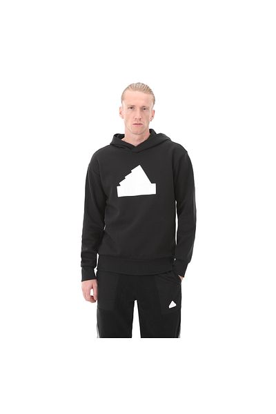 adidas Μαύρο ανδρικό φούτερ - IC3745-E M FI Bos HD