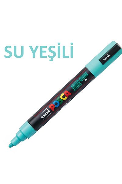 Uni Water Green Posca Marker - Pc1M (0.7mm)