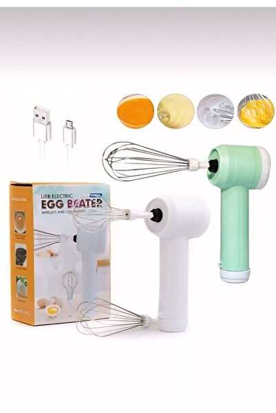 St Morritz Şarjlı Taşınabilir El Mikseri Kek Yumurta Krem Pişirme İçin Otomat...