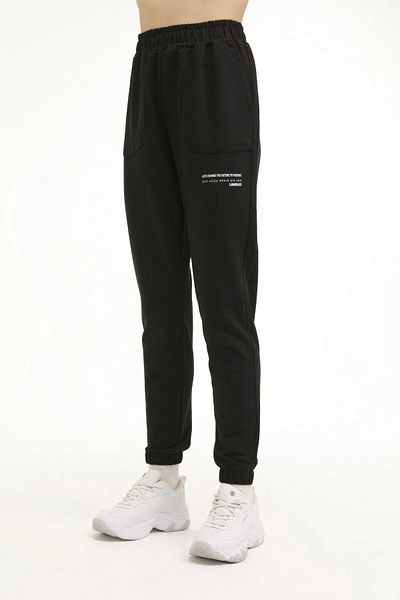 lumberjack Wl Anna Ct1170 Pr - Γραπτές φούτερ με 2 τσέπες με ελαστικό πόδι