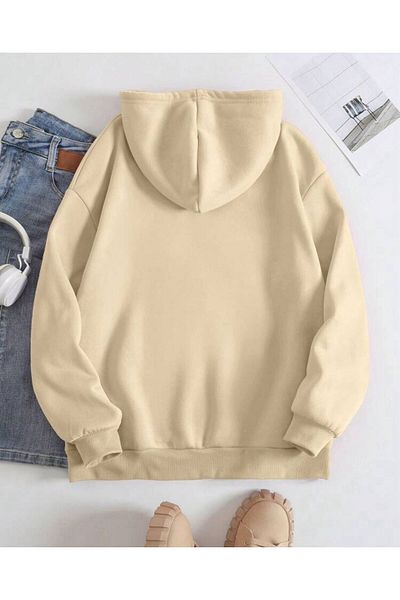 OFFSIDESIGN Ναι Iam Cold 24:7 Unisex Oversize Φούτερ - Γκρι Λευκό Μαύρο Μπεζ, Χοντρό λαιμόκοψη