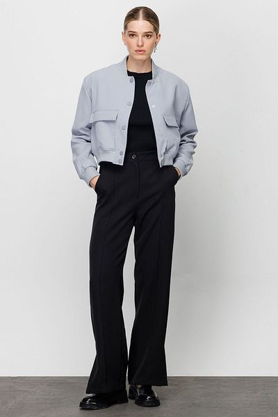 Hooopstore MOCHA BOMBER JACKET - GRAY