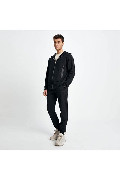 Ellesse Мъжки черен суичър - Em150