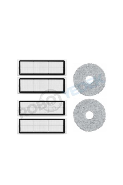 robotyedek Filtru Hepa de înlocuire și mop compatibile cu Dreame L10 Ultra, L...