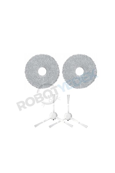 robotyedek Dreame L10 L10S Ultra - Комплект от 4 части за подмяна на моп и ст...