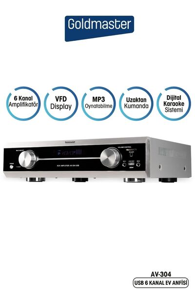 GOLDMASTER Av-304 Usb 6 Kanal Ev Anfisi