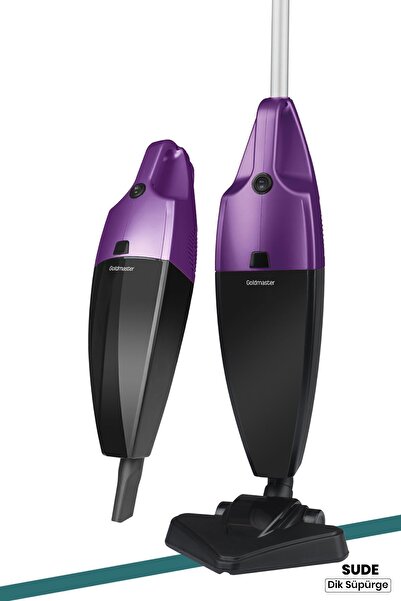 GOLDMASTER Sude By-4504 Dik Elektrikli Süpürge Mor