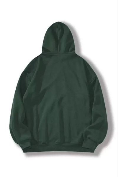 Simala Unisex Χακί με κουκούλα - Βαμβακερό με 3 κλωστές