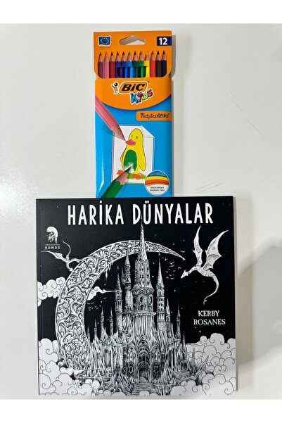 Romos Yayınları Wonderful Worlds (Big 12 Painting Pens)