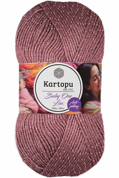 Kartopu Baby One Lux Glitter Μαλλί μωρού χωρίς σφήνες K1707
