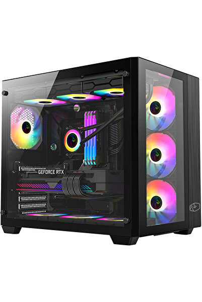 RAMTECH BİLGİSAYAR General X20 I7 12700f 4060 8gb 1tb M2 32gb Ram 27'' 180hz Pivot Masaüstü Oyuncu Bilgisayarı