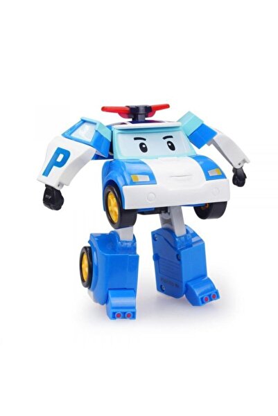 scntoys OYUNCAK DÖNÜŞEBİLEN ROBOCAR POLİ POLİCAR MAVİ ROBOCAR POLİ