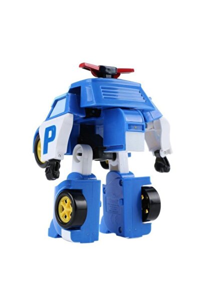 scntoys OYUNCAK DÖNÜŞEBİLEN ROBOCAR POLİ POLİCAR MAVİ ROBOCAR POLİ