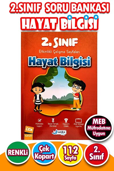Harika Kitap 2.Sınıf Hayat Bilgisi - Etkinlikli Çalışma ve Soru Bankası Kitabı