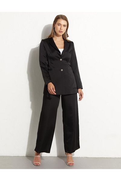 Kayra Jacket Trousers Double Suit Black