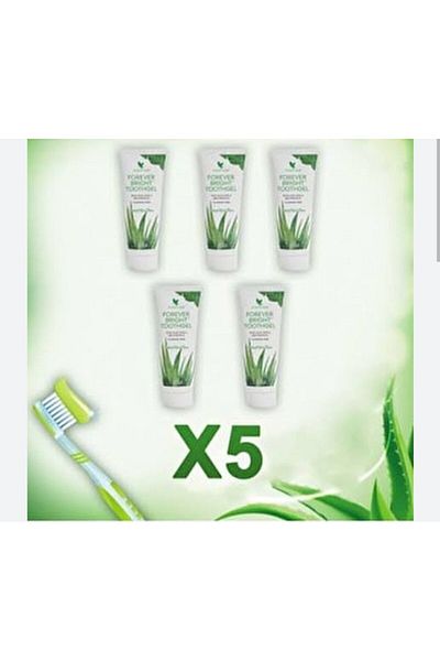 Forever Living معجون أسنان فوريفر برايت توث جل، 5 قطع