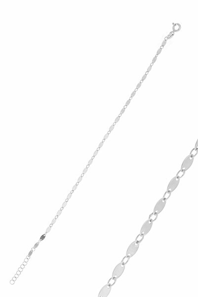 Söğütlü Silver Gümüş Mekik Pullu Bileklik Sgtl10523rodaj