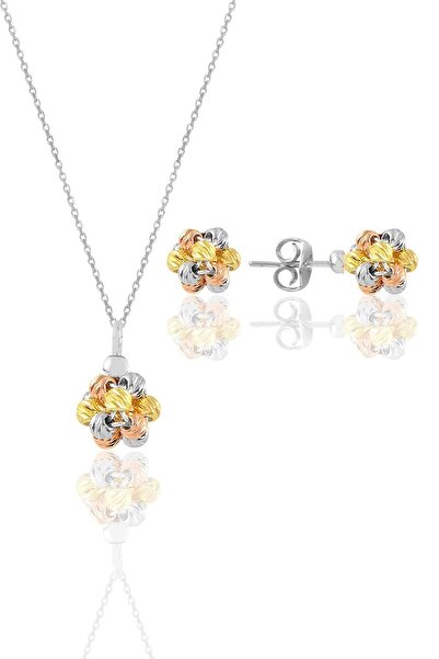 Söğütlü Silver Gümüş Altın Yaldızlı, Rodaj Ve Rose Renkli Dorissa Dorica Top ...