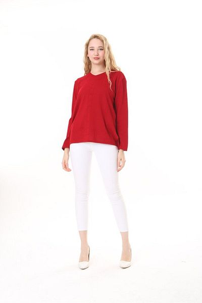 Lamierra Seasonal Knitwear Mother's Blouse