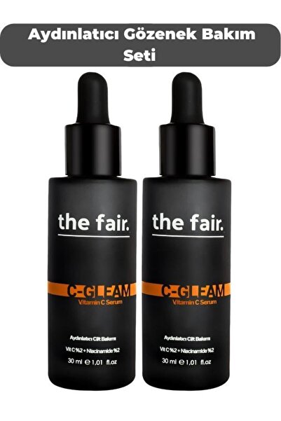 the fair. C-gleam C Vitamini Aydınlatıcı Gözenek ve Leke Bakım Serumu 2 Adet