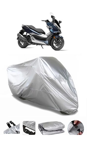 CoverPlus ماركة هوندا NSS300 فورزا رمادية مقاومة للماء للدراجات النارية
