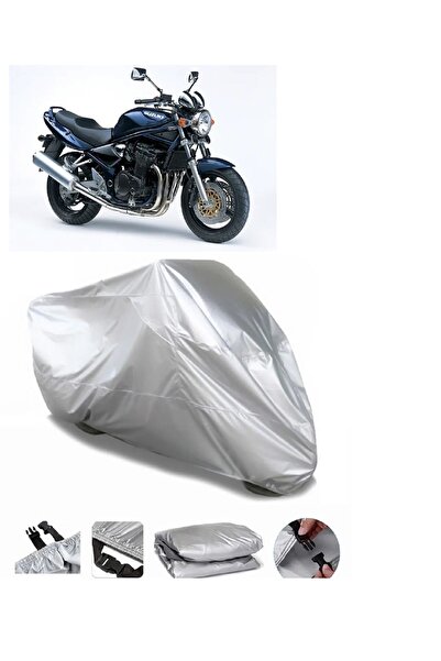 CoverPlus ماركة سوزوكي GSF 1200 Bandit S رمادية مقاومة للماء للدراجات النارية