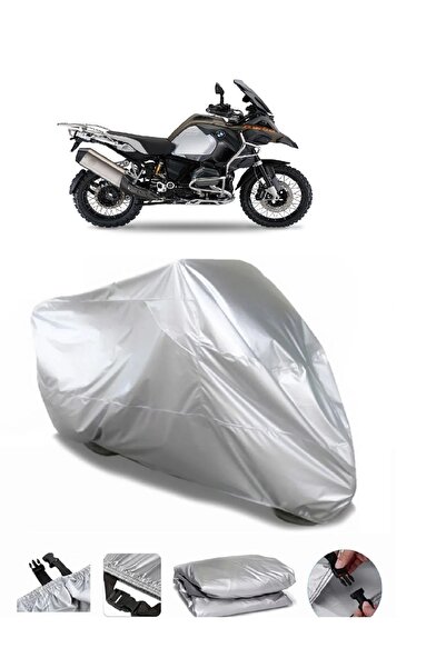 CoverPlus ماركة دراجة نارية مقاومة للماء باللون الرمادي متوافقة مع Bmw R 1200...