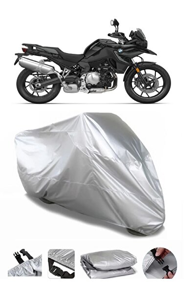 CoverPlus ماركة دراجة نارية مقاومة للماء باللون الرمادي متوافقة مع Bmw F 750 GS