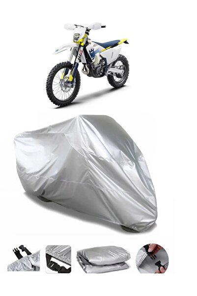 CoverPlus Husqvarna FE 501 علامة تجارية مقاومة للماء باللون الرمادي